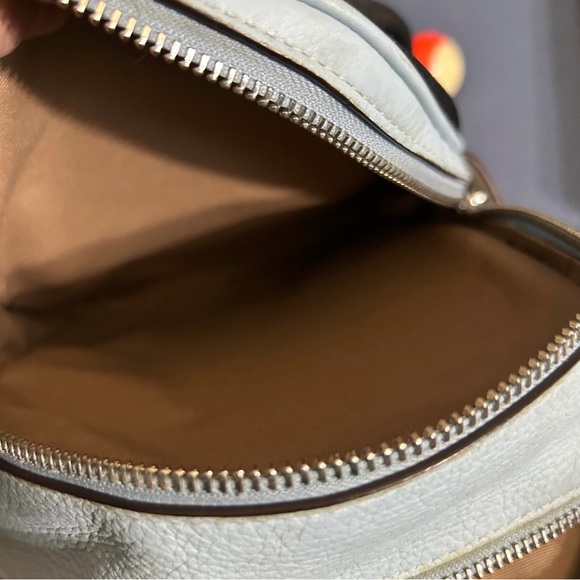 Coach Pebbled Leather Mini Court Backpack - Picture 9 of 13